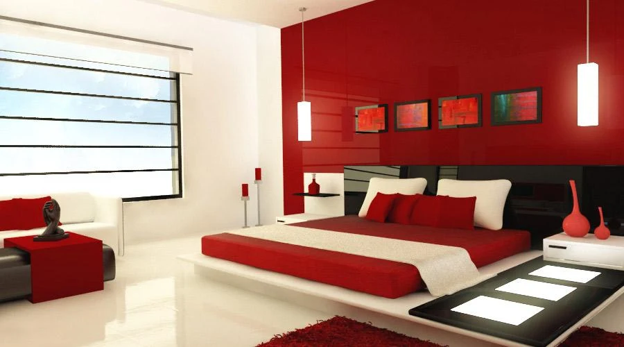 decoracao Red idéias quartos