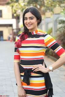 Adha Sharma in a Cute Colorful Jumpsuit Styled By Manasi Aggarwal Promoting movie Commando 2 (79).JPG