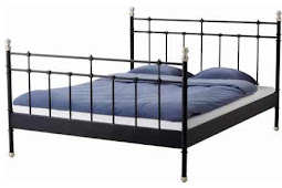 Top - Svelvik bed frame, black from IKEA Bedroom 2015