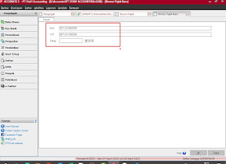 Cara Input Nomor Seri Faktur Pajak di Accurate Online dan Dekstop