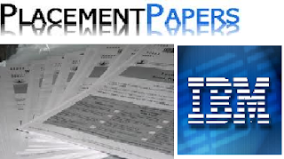 IBM PLACEMENT PAPERS