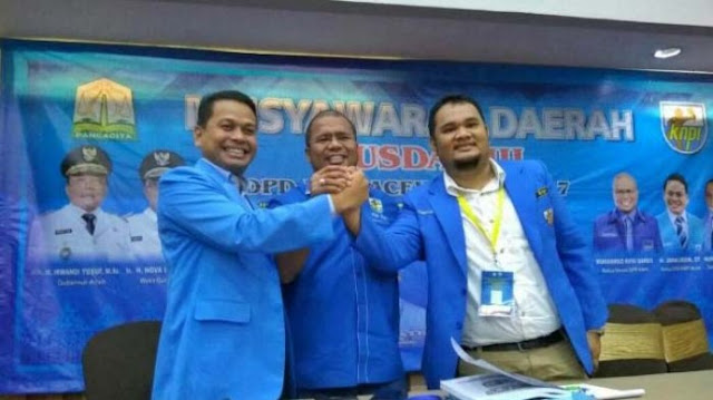 Wahyu Saputra Pimpin KNPI Aceh   