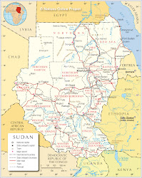 Map of Sudan