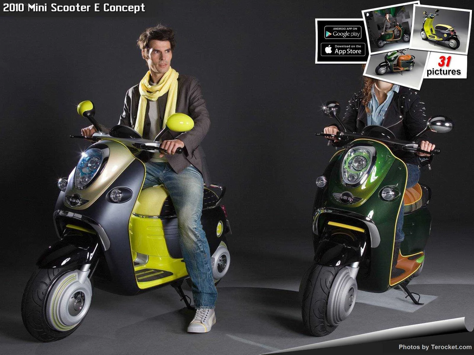 Hình ảnh xe ô tô Mini Scooter E Concept 2010 & nội ngoại thất