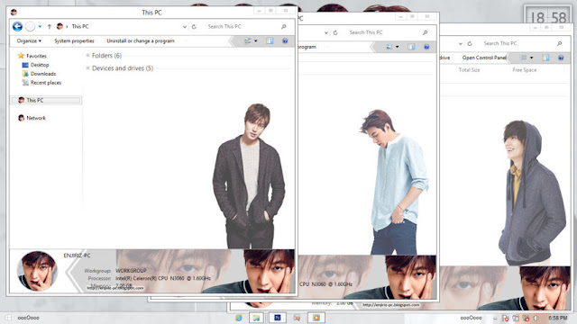 Windows 8/8.1 Theme Lee Min Ho by Enji Riz