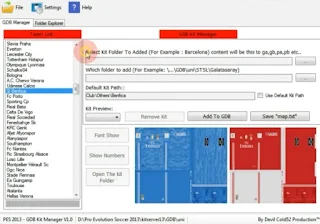 PES 2013 GDB Kit Manager by Devil Cold52