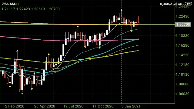 EURUSD Minggu ke Empat Februari 2021