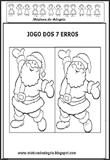 Jogos dos sete erros-natal 