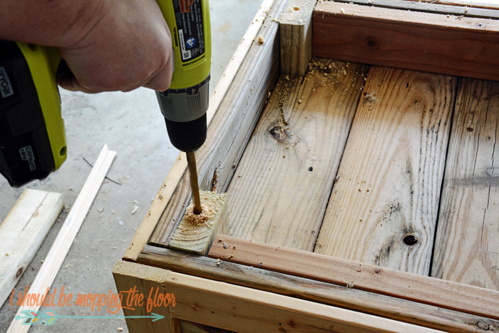 Planter Box with Casters