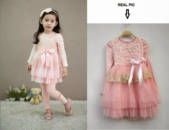 Baju Pesta Anak Perempuan Umur 8 Tahun Dengan