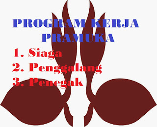 https://SoalSiswa.blogspot.com - Program Kerja Pramuka SD, SMP, SMA, SMK