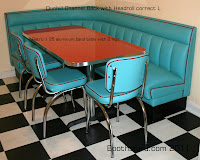 Booth Dining Set1