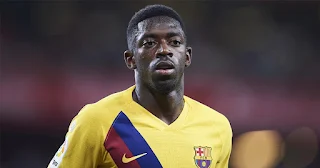 Manchester United in contact with Barcelona over transfer of Ousmane Dembele.