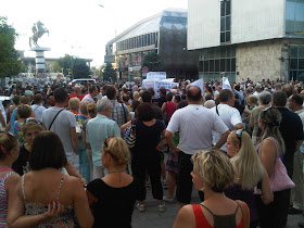 Аман! Протест во Скопје - плоштад