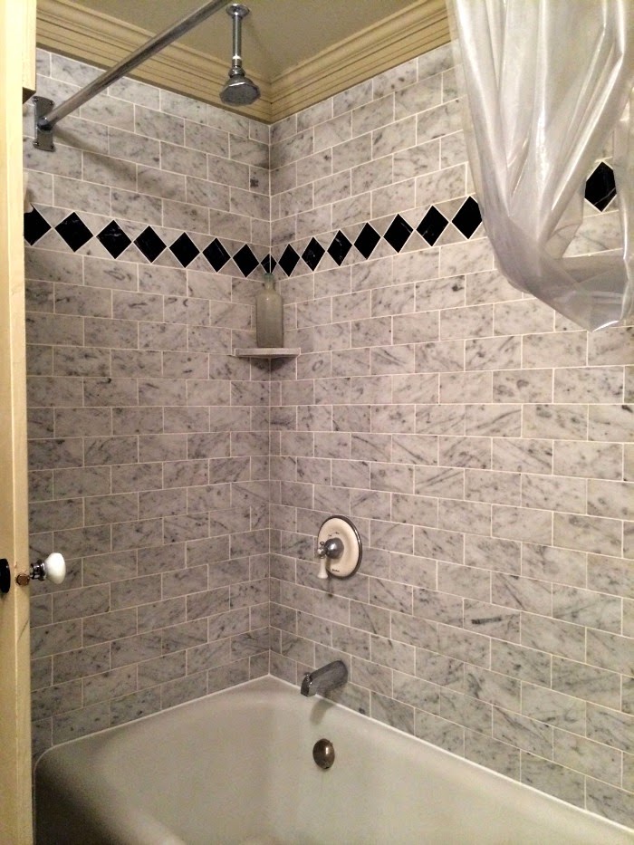 More Caulking Photos of My DIY Bathtub Project | Content in a Cottage