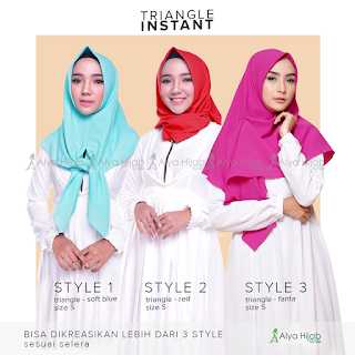 Jilbab Instant Segitiga - Tutorial Hijab Instan Segitiga