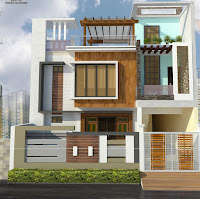 Casas con fachadas modernas