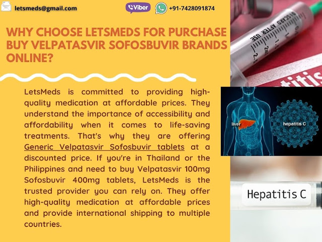 Velpatasvir 100mg Sofosbuvir 400mg Tablet Price