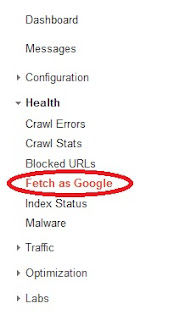 Fetch as google