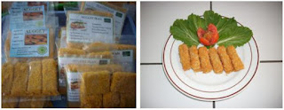 Bahan dasar yang dipakai untuk menciptakan nugget ikan  Proses Pembuatan Nugget