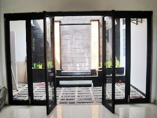 Desain Kusen Kayu Aluminium Minimalis Jendela Pintu 