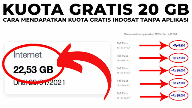 20+ Cara Mendapatkan Kuota Gratis Indosat Tanpa Aplikasi ...