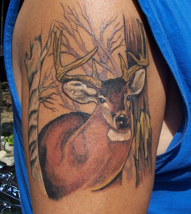 Deer Head Tattoos