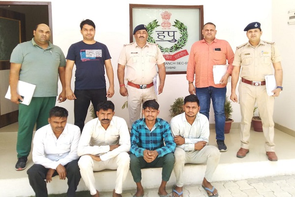 The-team-of-Faridabad-Crime-Branch-Sector-65-exposed-the-gang-that-carried out frequent thefts