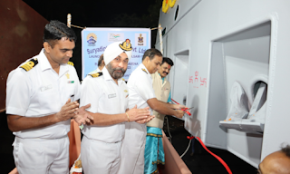 LSAM 18 (YARD 128): Indian Navy’s 4th ACTCM Barge Launched in Thane