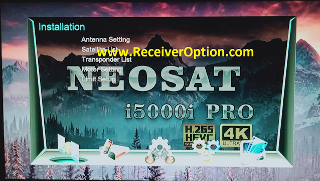 NEOSAT i5000i PRO WIFI TYPE 1506LV 1G 8M NEW SOFTWARE WITH ECAST OPTION