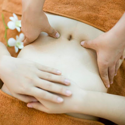 Một số cách massage mỡ bụng với muối