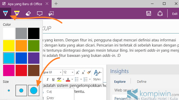 membuat web note 3
