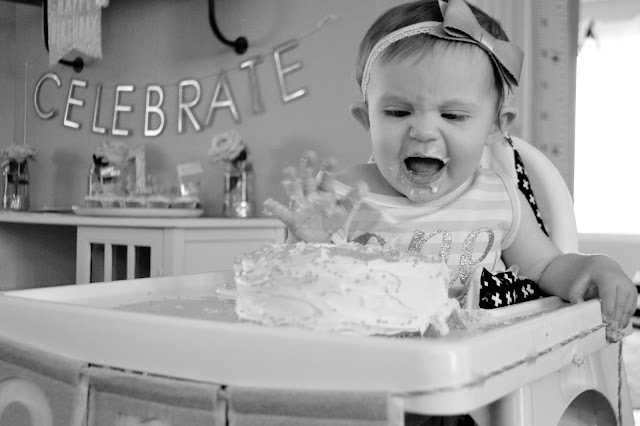 Orchard Girls Blog - Pink & Gold First Birthday Party