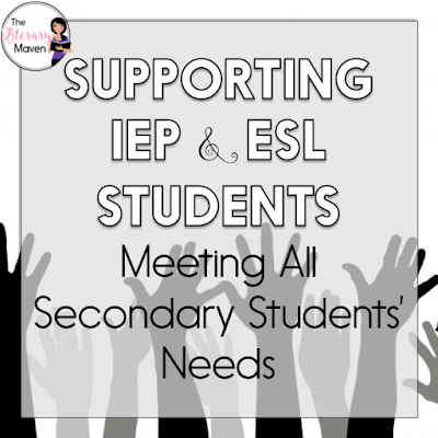 Supporting all students needs can be a challenge, especially when your class includes students with IEPs and students learning English as a second language. Middle school and high school English Language Arts teachers discussed the integration of IEP and ELL students as well as how their needs are communicated and assessed. Teachers also shared the challenges in teaching IEP and ESL students, support provided outside of their classrooms, and successful activities, projects, and method of differentiation.Read through the chat for ideas to implement in your own classroom.