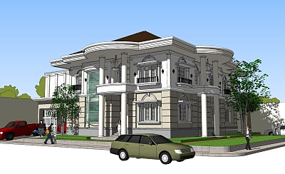 Model Rumah Klasik Modern 