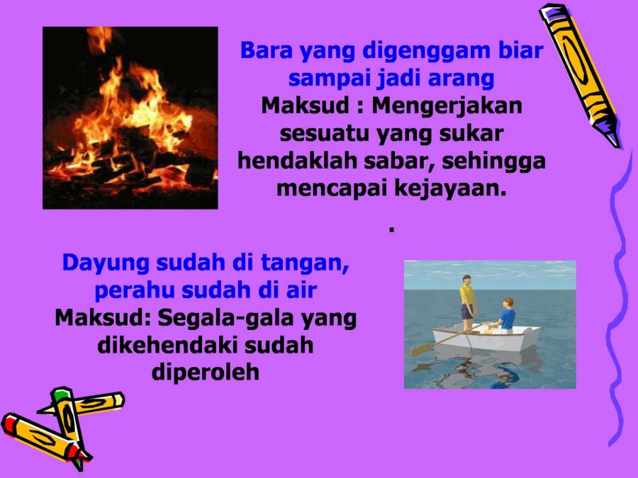 Contoh Bergambar Memahami Makna Peribahasa Contoh Bergambar Memahami Makna Peribahasa