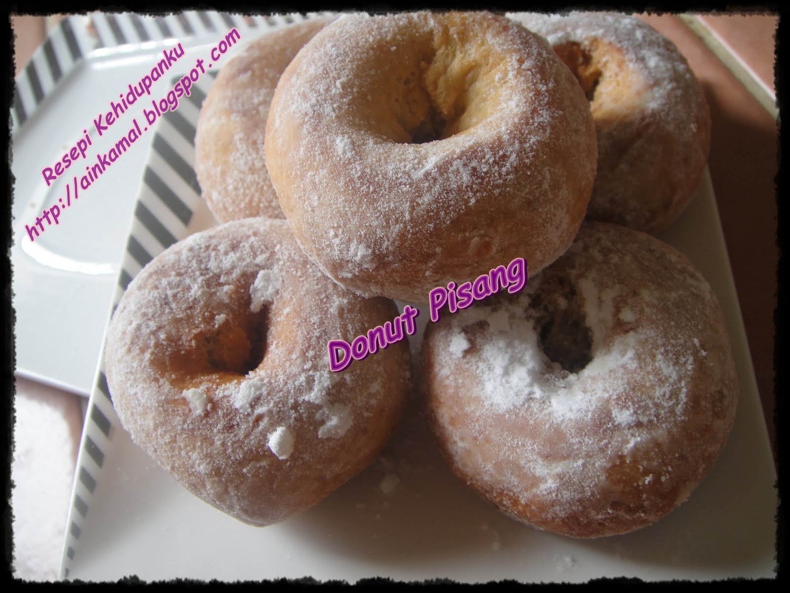 Resepi Kehidupanku: Donut Pisang