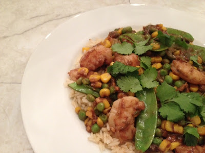 Aromatic Shrimp and Vegetable Stir Fry