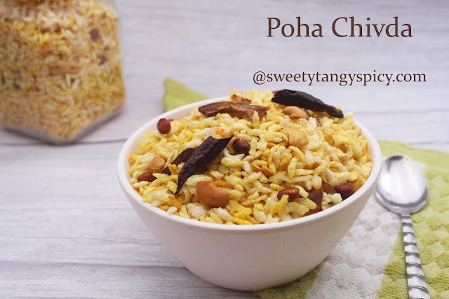 Poha Chivda  | Aval Mixture Recipe | Poha Namkeen (In 4 ways)