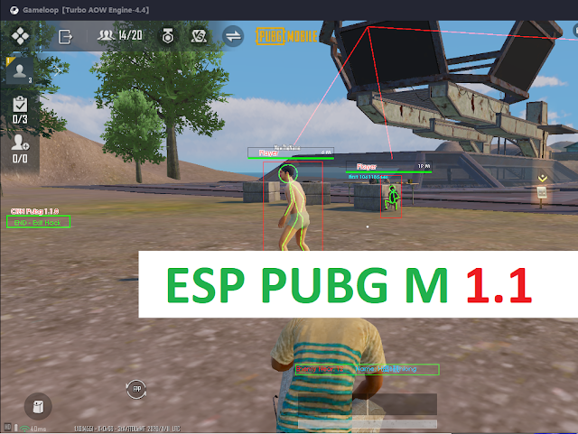 HACK PUBG MOBILE 1.1 | SMART GAGA - GAMELOOP FREE ESP