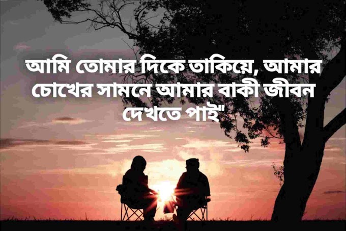 কাপল পিক ক্যাপশন বাংলা/Couple Status Bangla