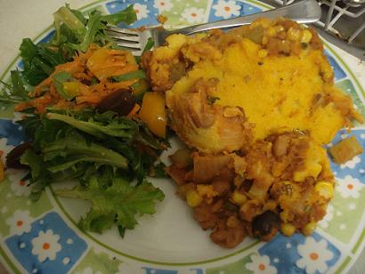 Tamale pie from Easy Vegan