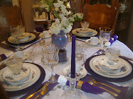 Shades of Purple and White