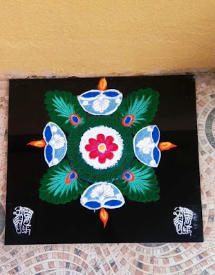 Best Navratri Rangoli Designs Images