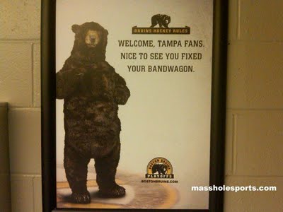 boston bruins bear ads. Awesome Boston Bruins