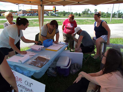 fracking waste injection well proposed to be sited behind Katie's Korner, Hubbard Twp, Hubbard, Ohio