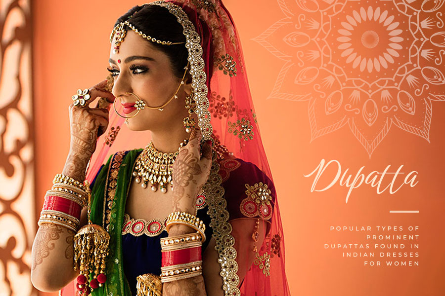 Indian Dresses - Dupatta