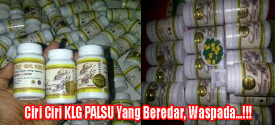 Ciri Klg Asli Dan Palsu