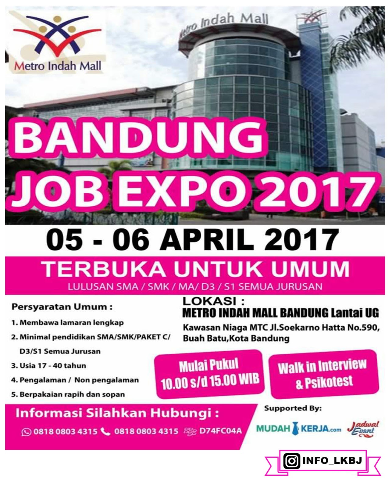 BANDUNG JOB EXPO 2017 - BursaKerja