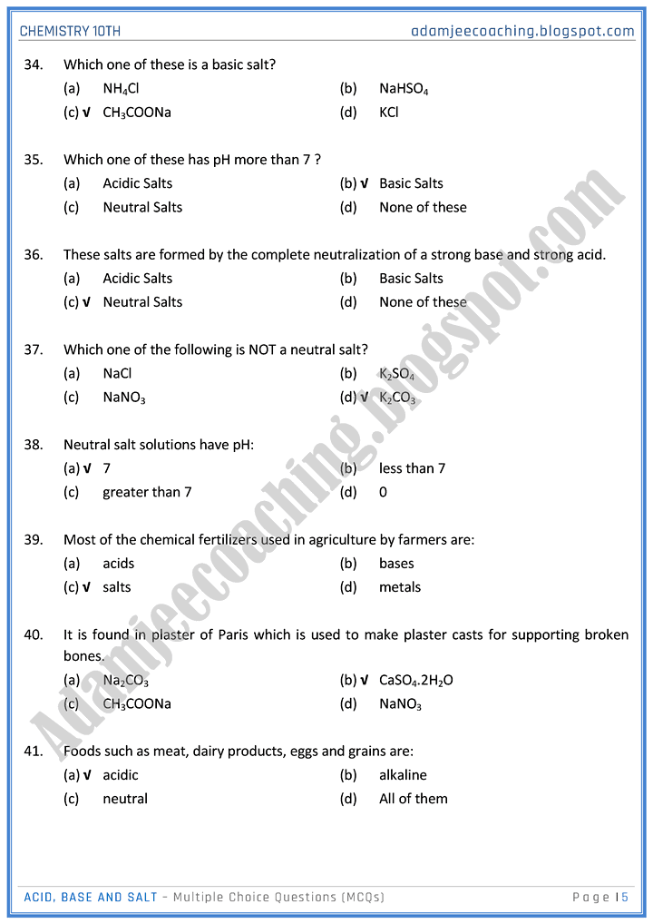 acid-base-and-salt-mcqs-chemistry-10th